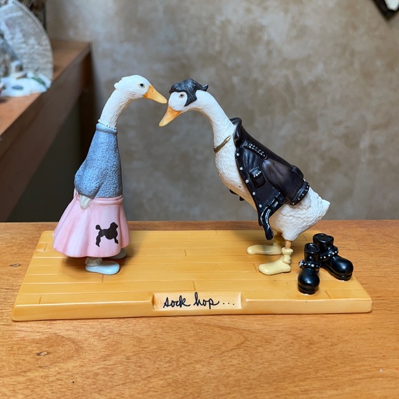 Will Bullas Duck Figurine Sock Hop